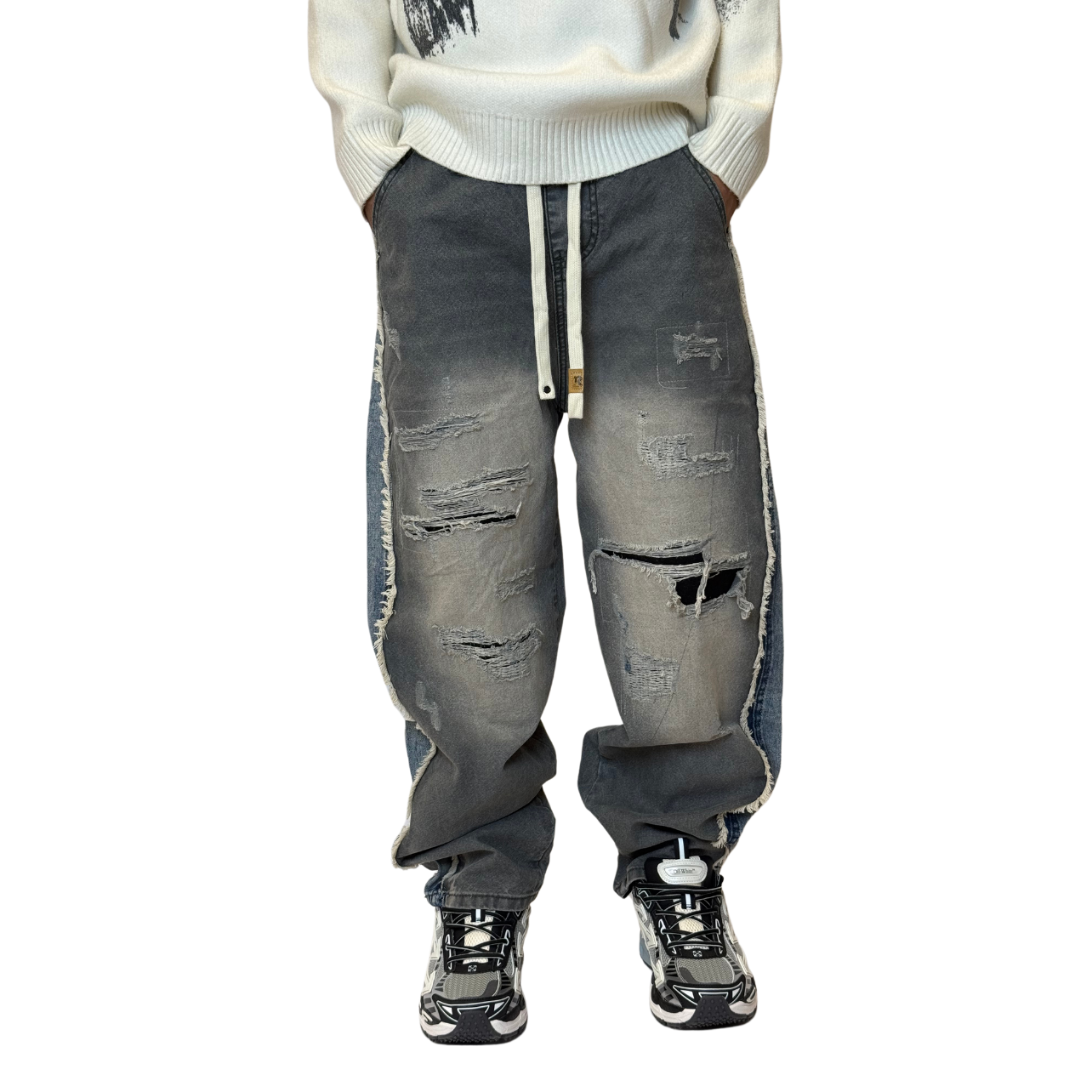 شروال  وايلد ليج شريحه جينز