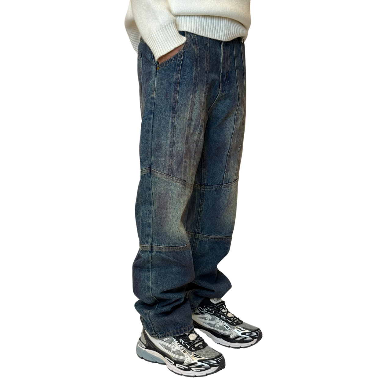 بنطلون جينز يوزد موف